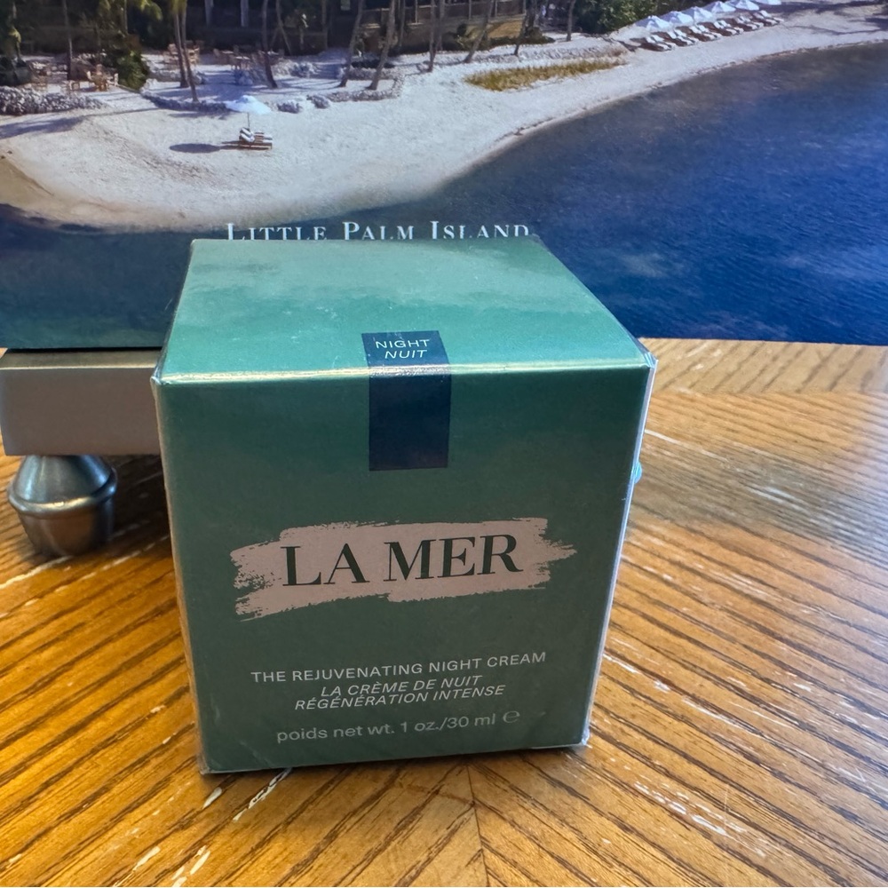 La Mer Rejuvenating Night Cream, NWT, sealed, 1 oz.; from Dillards Nov. 2025.